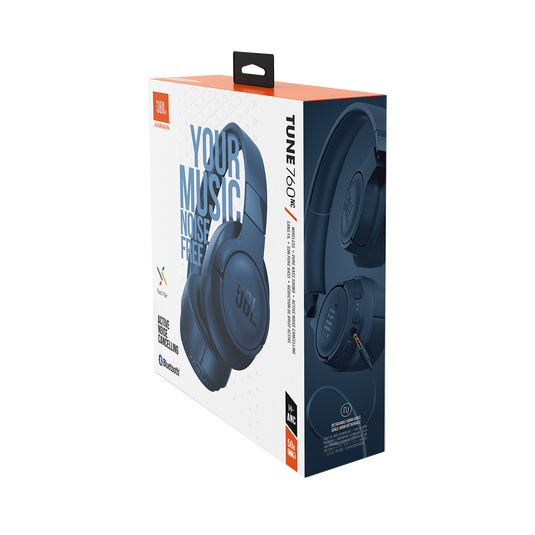 美品　JBL Tune 760NC   ブラック JBL Tune 760NC Bluetooth Headset with Pure Bass, Over-Ear